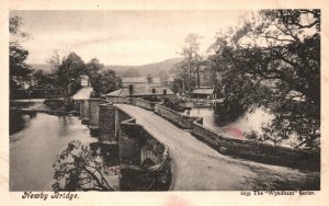 Vintage Postcard 1910's Newby Bridge Cumbria England UK The Wyndham Series
