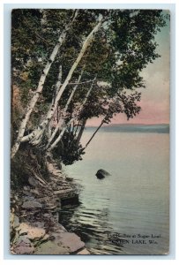 c1910 The Birches at Sugar Loaf Green Lake Wisconsin WI Antique Postcard