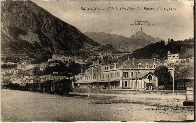 CPA BRIANCON - Ville la plus élevec de l'Europe (112818)