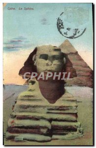 Old Postcard Egypt Cairo Egypt The Sphinx