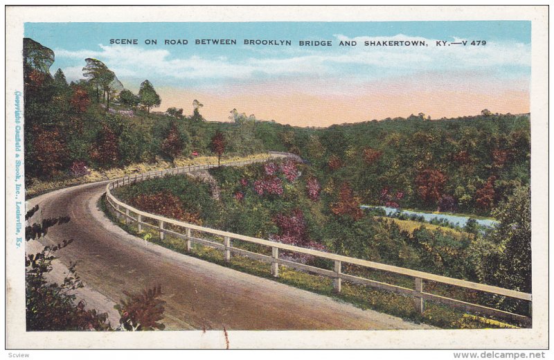 Scene on Road Between Brooklyn Bridge and Shakertown, Kentucky, 00-10´s