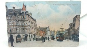 Early Antique Postcard Long Causeway Peterborough