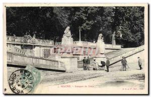 Old Postcard Beaune Rempart lions