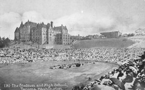 Stadium & High School TACOMA, WA Pierce County c1910s Vintage Postcard