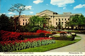 Pennsylvania Philadelphia Franklin Institute and Logan Circle 1972