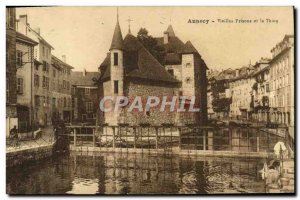 Old Postcard Annecy Old Prisons And The Thiou