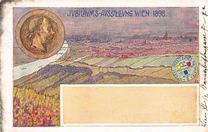 Gruss Aus JVBILAVMS-AVSSTELLVNG Wien Germany 1898 Pioneer Postcard