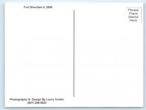 Fort Sheridan ILLINOIS 4x6 Postcard