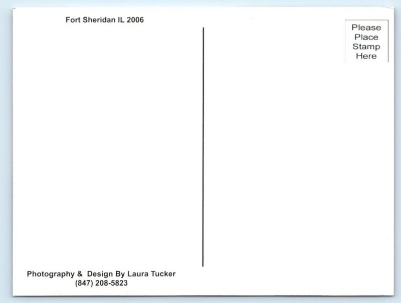 Fort Sheridan ILLINOIS 4x6 Postcard