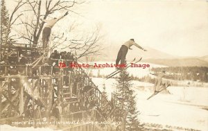 8 Postcards, Lake Placid, New York, RPPC, Ski Jump, Bobsled, Olympic Arena