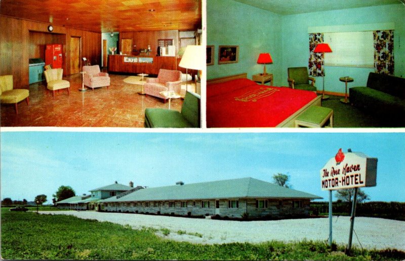 Indiana Clarks Hill Rose Haven Motor Hotel