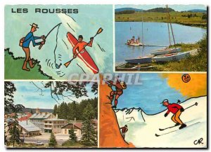 Modern Postcard Les Rousses Jura