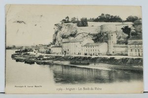 France Avignon Les Bords du Rhone Postcard L12