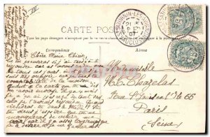 Old Postcard Avignon Army barracks Chabran Boulevard Limbert New Fire AFFECTE...