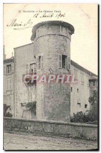 Old Postcard Bayonne Le Vieux Chateau