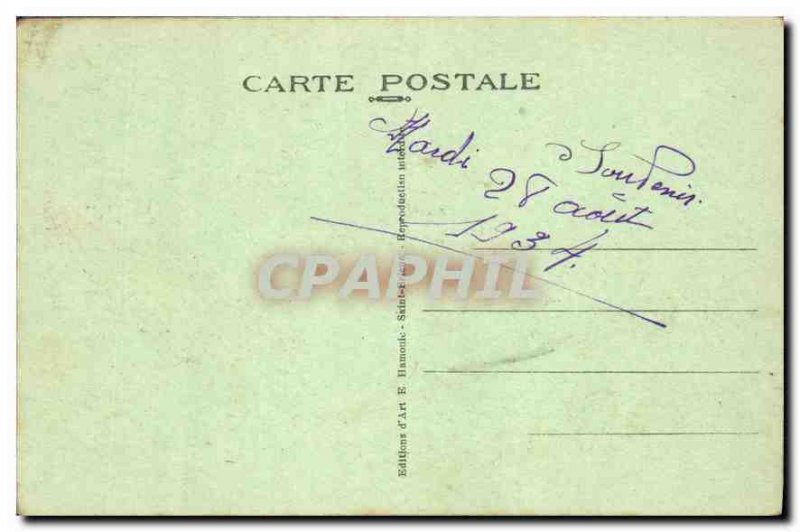 Old Postcard The Rosaries La Digue