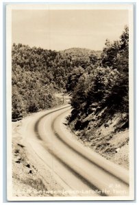 c1940's US 25 Between Jellico Lafollette Tennessee TN Cline RPPC Photo Postcard