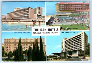 The Dan Hotels ISRAEL Tel Aviv Herzlia Jerusalem Haifa multiview Postcard