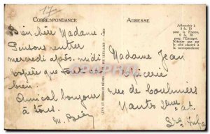 Old Postcard La Rochelle Boat Harbor Boat Coming From