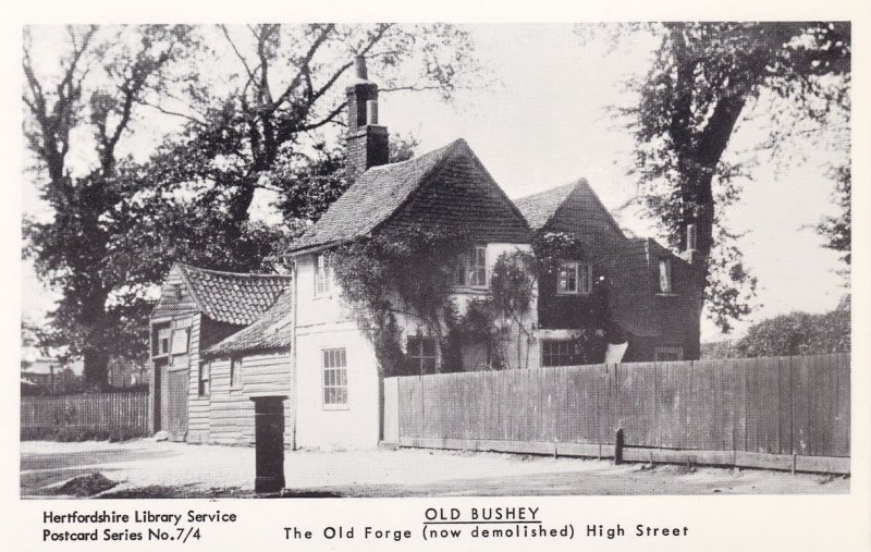 The Old Forge Bushey High Street Hertfordshire Postcard