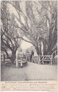 Rustic Bridge, Alexandersfontein, Near Kimberley, South Africa, 1900-1910s