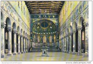 Italy Ravenna Interior Basilica of Saint Apollinaris in Classis