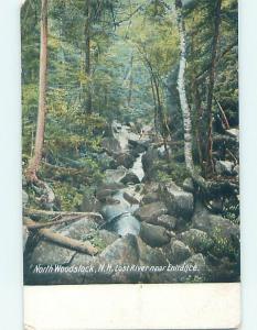 Pre-1907 NATURE SCENE North Woodstock - Near Lincoln New Hampshire NH A1697