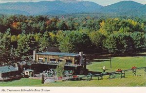 New Hampshire North ConwayMountain Cranmore Skimobile Base Station With Mount...