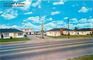 Canada, British Columbia, Vancouver, 2400 Court and Motel, Natural Color