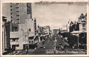 South Africa Smith Street Durban Vintage Postcard 05.42