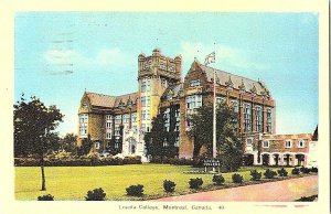 Loyola College Montreal Canada Vintage Postcard Standard View Card