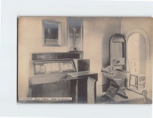 Postcard Studio del Savanarola, Museo S. Marco, Florence, Italy