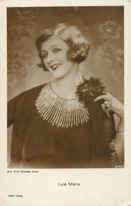 Postcard cinema film star beauty actress Lya Mara