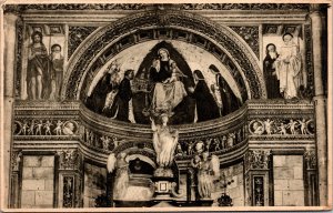 Postcard Italy Certosa di Pavia Bergognone Transept Fresco