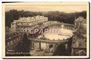 Old Postcard Nancy Hemicycle of Place Carriere