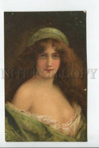 3184630 Lady in Green by Angelo ASTI vintage color Granberg PC