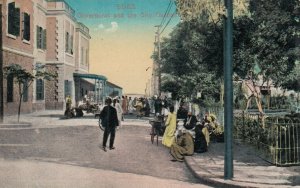 SUEZ , Egypt, 1900-1910's; Street View