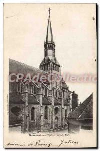 Postcard Old Church Bonneval