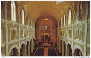 Cathedral of the Immaculate Conception (interior) Edmundston, New Brunswick, ...