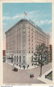 SPRINGFIELD , Mass. , 1910s ; Hotel Kimball