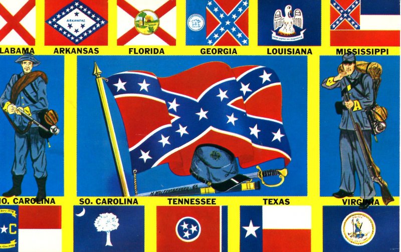 Military - Flags of the Confederate States (Civil War)