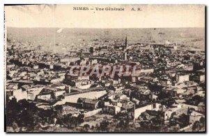 Old Postcard Nimes Vue Generale