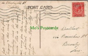 Genealogy Postcard - Woodhead - 146 Brunshaw Road, Burnley, Lancashire RF7013