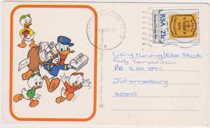 DISNEY LETTER CARRIER DONALD DUCK  - SOUTH AFRICA