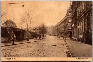 RPPC Germany Plauen Carolastrabe