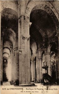 CPA Carcassonne- Basilique St Nazire, Les Deux Nefs FRANCE (1008097)