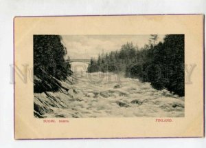 3146423 FINLAND Imatra Bridge Vintage postcard