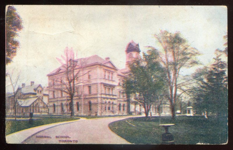 h2352 - TORONTO Postcard 1907 Normal School