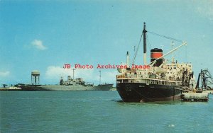 FL, Port Canaveral, Florida, Steamship Cerio or Gerio, US Navy Ship