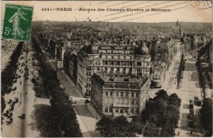 CPA PARIS 8e - 4041. Avenue des Champs-Elysées et Marceau (55479)